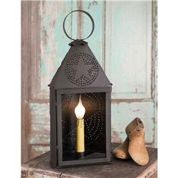 Picture of CTW Home 814435 14 x 6 x 5 in. Small Half-Round Lantern with Punched Star