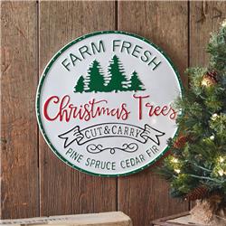 Picture of CTW Home 770511 Cut & Carry Christmas Trees Wall Sign