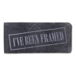 Picture of CTW Home 510641 7 x 3 in. I Have Been Framed Eyeglass Case