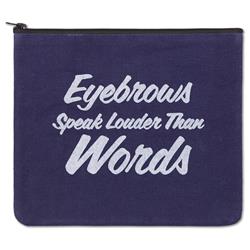 Picture of CTW Home 510642 11 x 9 in. Eyebrows Speak Travel Bag