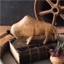 Picture of CTW Home 510693 Hand-Carved Bison Figurine