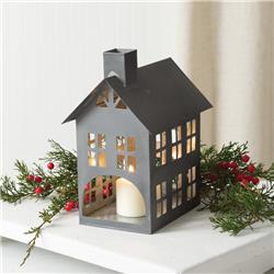Picture of CTW Home 460331 Galvanized Country House Christmas Luminary