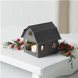 Picture of CTW Home 460334 Galvanized Barn Christmas Luminary
