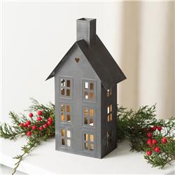 Picture of CTW Home 460336 Galvanized Townhome Christmas Luminary