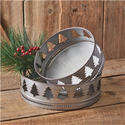 Picture of CTW Home 370536 Round Christmas Tree Trays - Set of 2