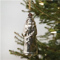 Picture of CTW Home 370595 Vintage Santa Mercury Glass Ornament - Set of 4 - Box of 4
