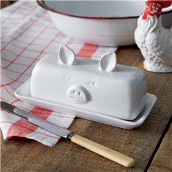 Picture of CTW Home 680639 Piglet Butter Dish