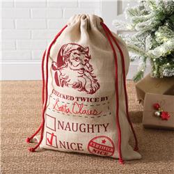 Picture of CTW Home 510728 Santas List Toy Sack