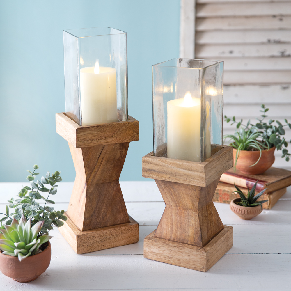 Picture of CTW Home Collection 510756 Finnigan Pillar Candle Holders - Set of 2