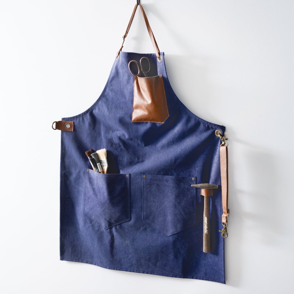 Picture of CTW Home Collection 510763 Canvas Utility Apron - Navy