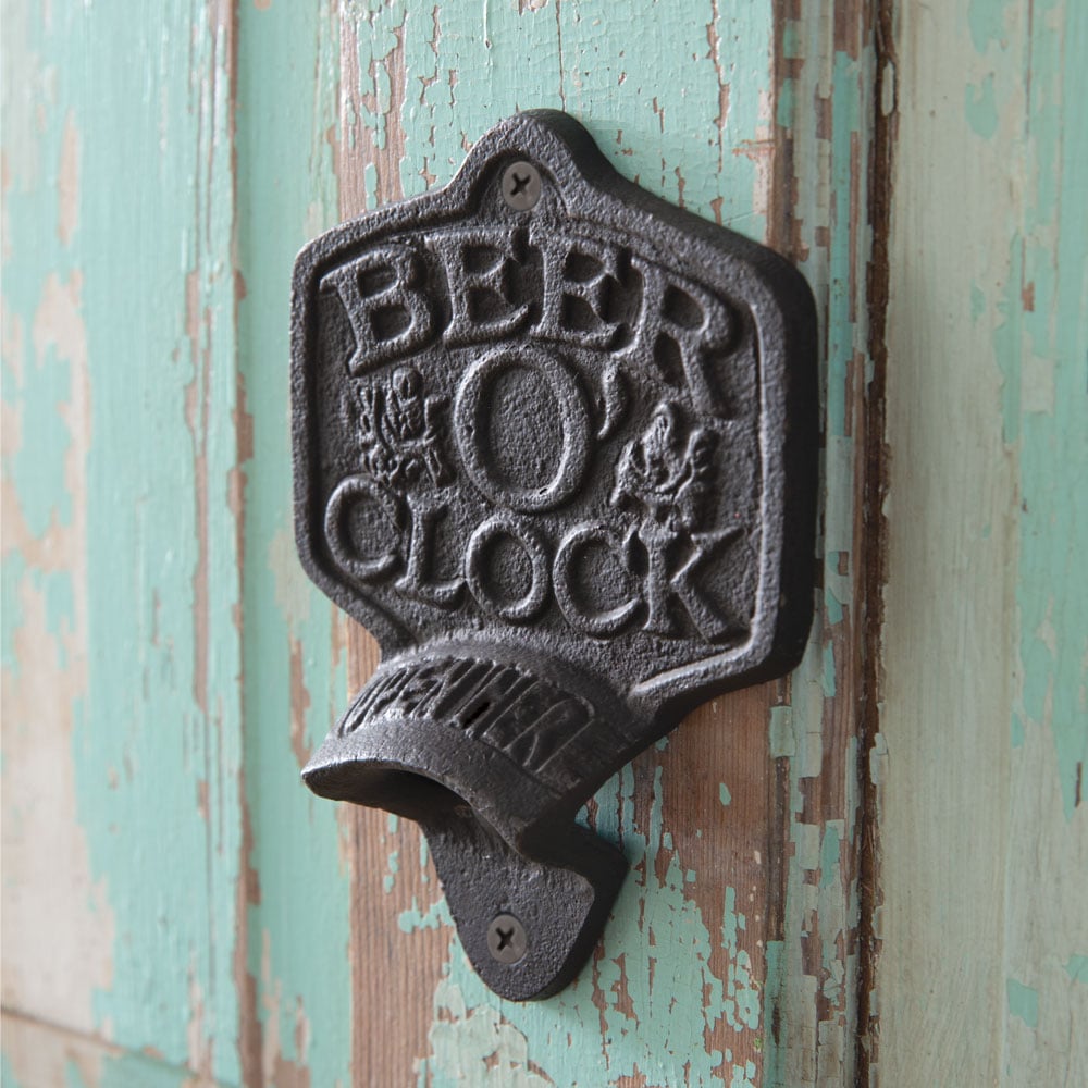 Picture of CTW Home Collection 370968 Beer O Clock Wall Mounted Bottle Opener - Box of 2