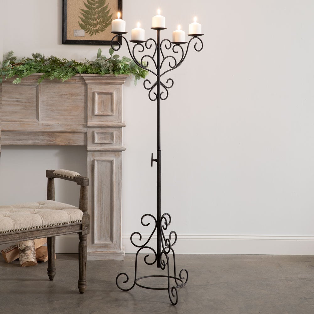 Picture of CTW Home Collection 370981 Vintage-Inspired Floor Candelabra