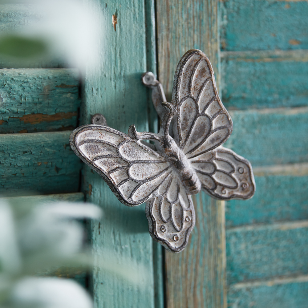 Picture of CTW Home Collection 420260 Cast Iron Butterfly Figurine - Box of 2
