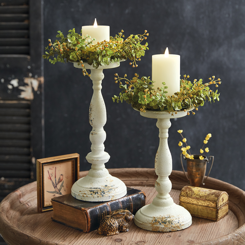 Picture of CTW Home Collection 790222 Cressida Pillar Candle Holders - Set of 2