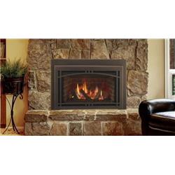 Majestic RUBY35IL 35 in. Ruby Large Direct Vent Gas Insert with Intellifire Touch Liquid Propane Ignition System, Black