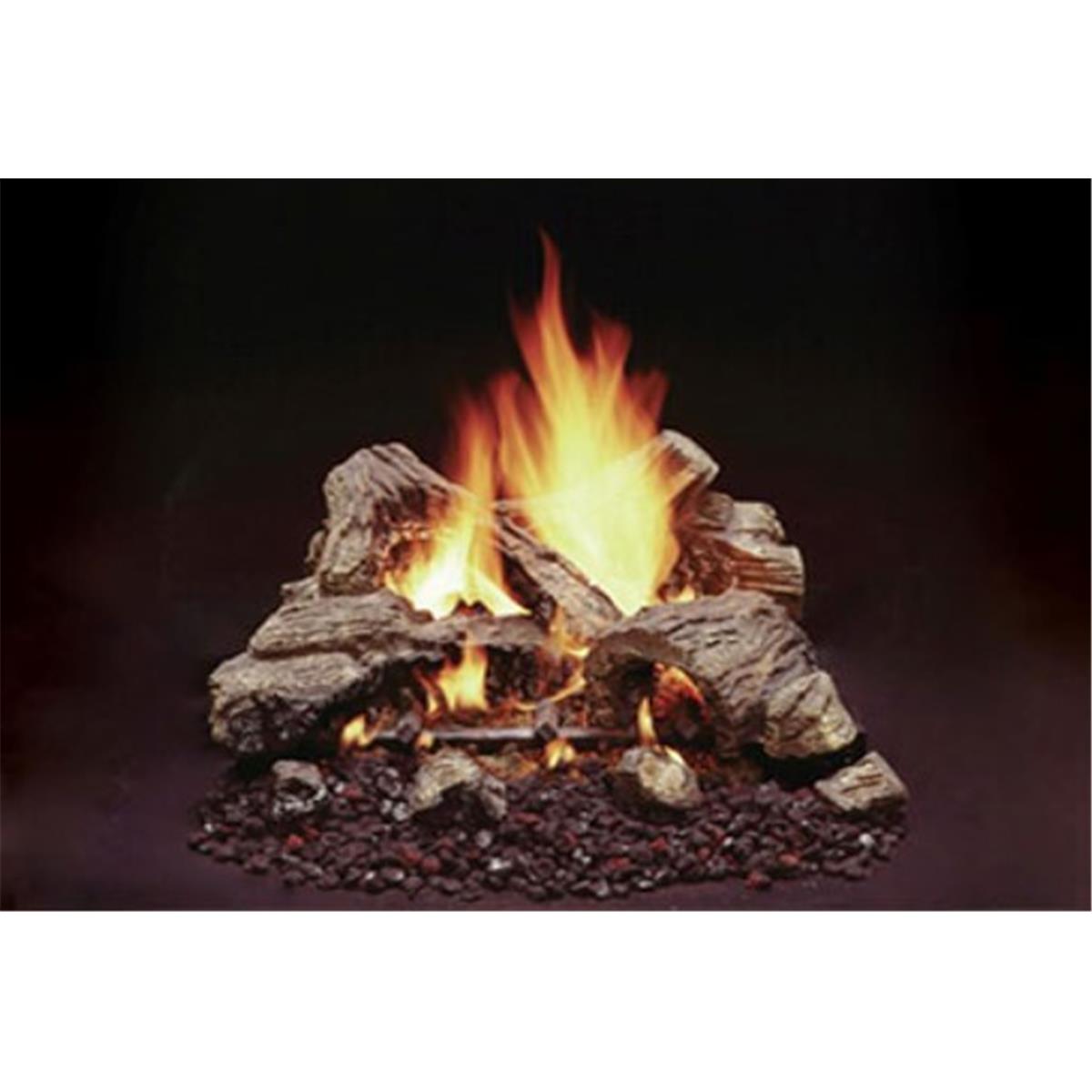 Picture of Majestic VDY24-18D2A 17 in. Fiber Ceramic Log Set for Rear Log & Narrow Back Fireplaces - 4 Piece