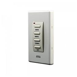 TM-3 30, 60 & 120 Minute Battery Operated Wall Mount Four Button Wired Timer -  SkyTech