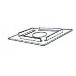 F4371 6 x 9 in. Vertical Firestop Direct Vent Rigid Pipe Section