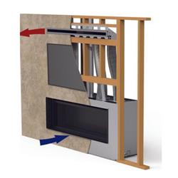 EPA Fireplace Heat Flo Convection Kit