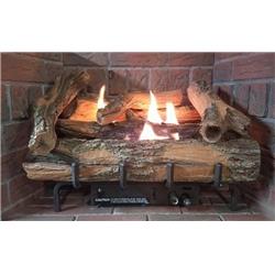 Picture of EverWarm Hearth & Home EWLCT30R 30 in. Low Country Timber Replacement Logs Set for Vent Free Burners