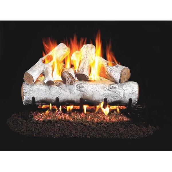 W-30 30 in. White Birch Vented Gas Logs