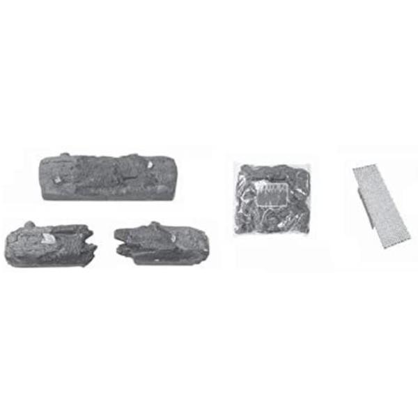 CHAO-30B 30 in. Charred American Oak Bottom Log