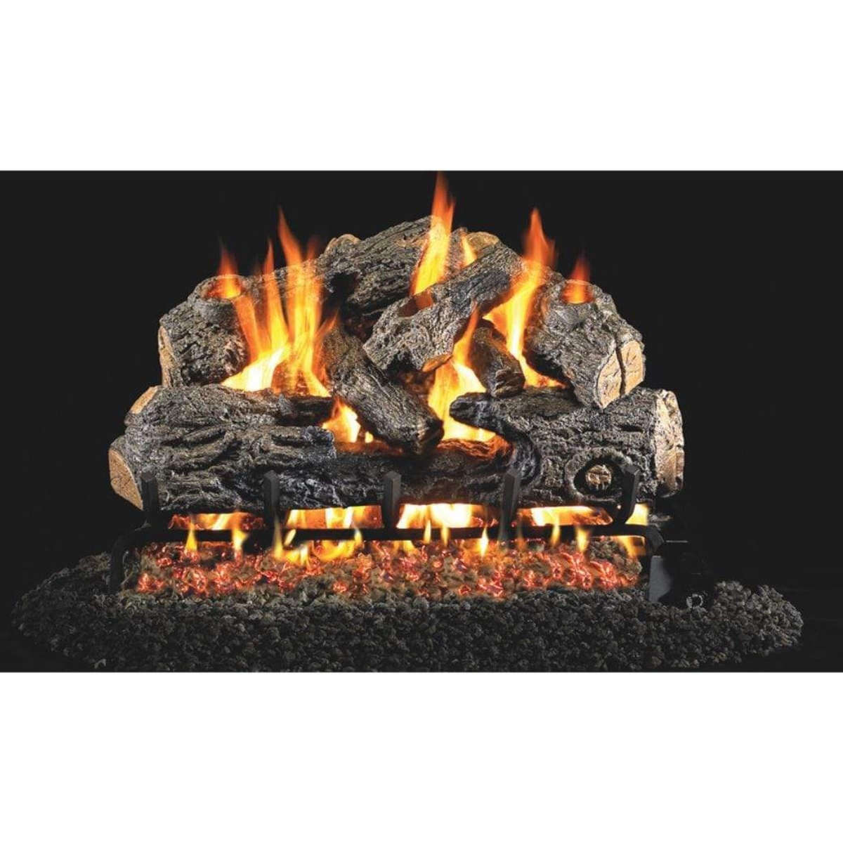 CHN-18-20 18 & 20 in. Charred Northern Oak Gas Log Set