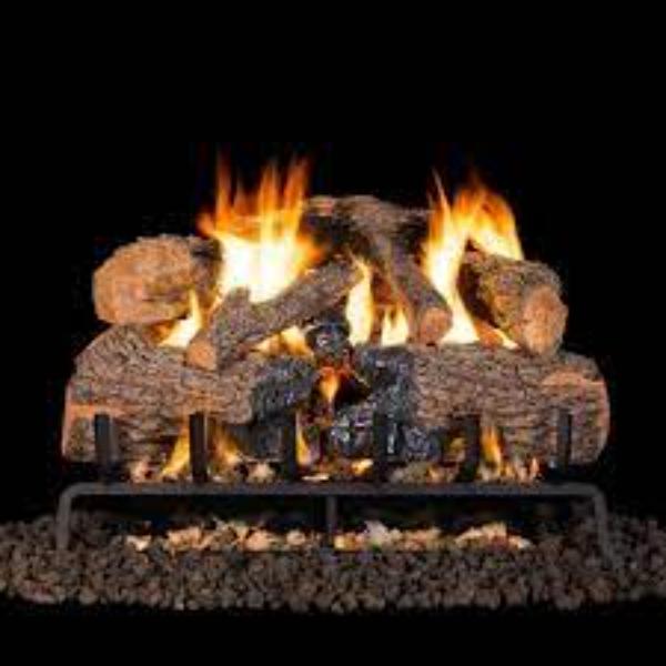 CHNA-24 24 in. Charred Angel Oak Standard Gas Logs