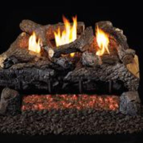 ECVL-30BF-2 30 in. Evening Fyre Charred Bottom Front Log
