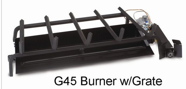 G45-18-20-02P 18 & 20 in. Standard G45 Assembled Burner with Electronic Remote - Liquid Propane