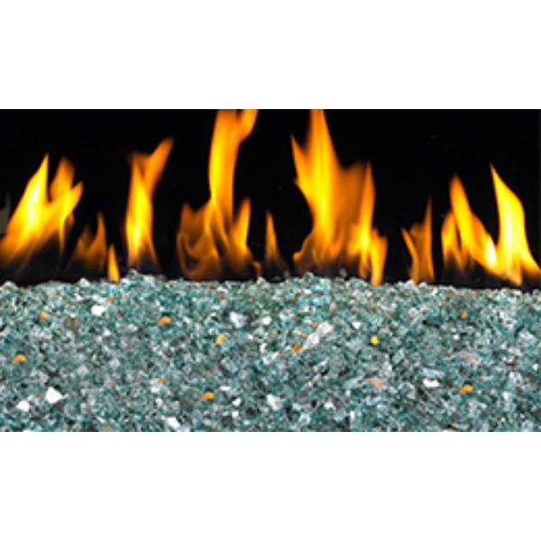 GL-10-FR Azuria Reflective Package of Fyre Glass - 10 lbs