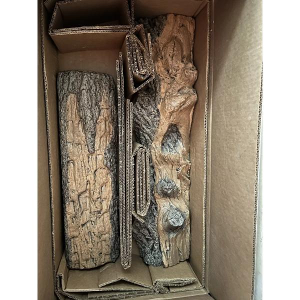 GSO-30B 30 in. Gnarled Split Oak Bottom Log