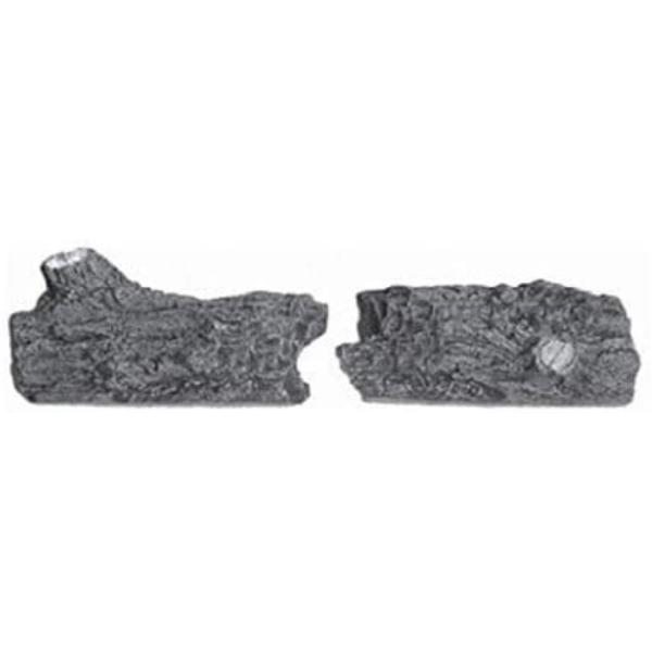 HCHRL-30BF 30 in. Burnt Rustic Oak Bottom Log