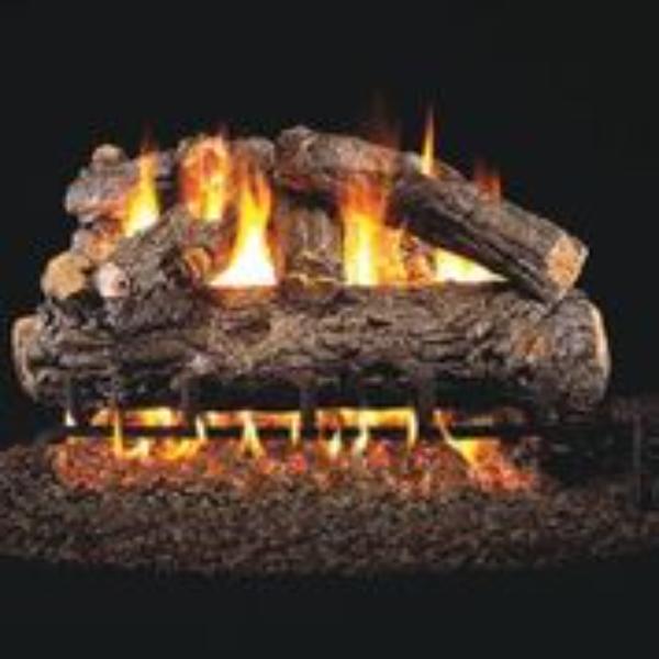 HRD-30 30 in. Rustic Oak Designer Standard Gas Logs