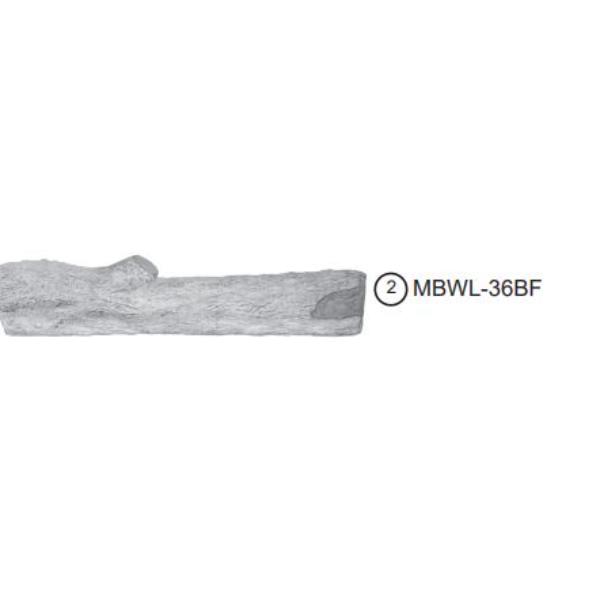 MBW-36BF 36 in. Mountain Birch Front Log