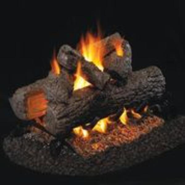 R-2-30 30 in. Golden Oak See Thru Gas Logs