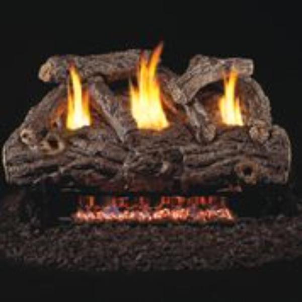 RDL9-10TY 10 in. Golden Oak Designer Middle Y Log