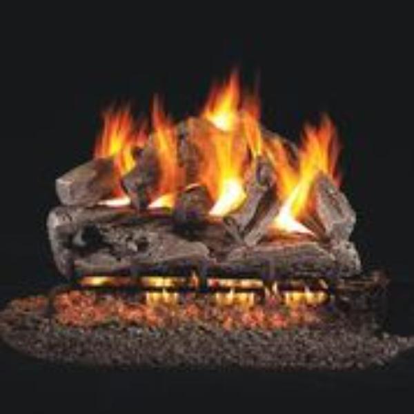 RRO-30 30 in. Rugged Oak Standard Gas Logs