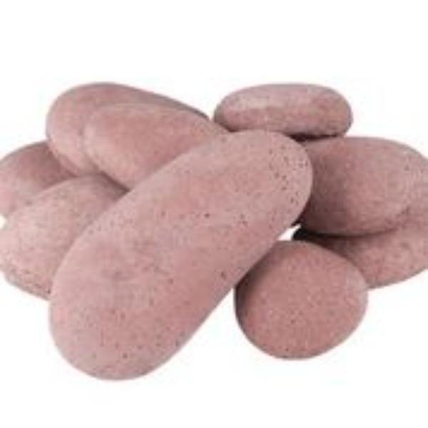 STN-10T Terracotta River Rock Fyre Stones - Set of 10