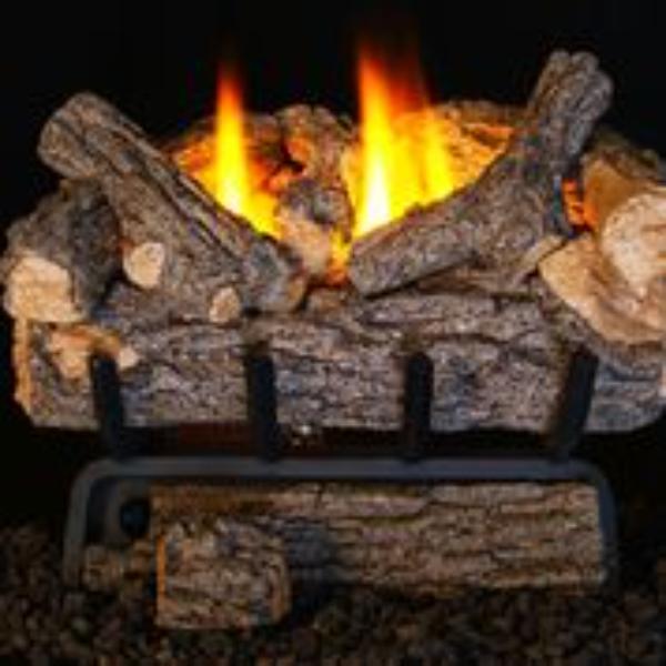 VOL8E-11TR 11 in. Valley Oak Top Right Log