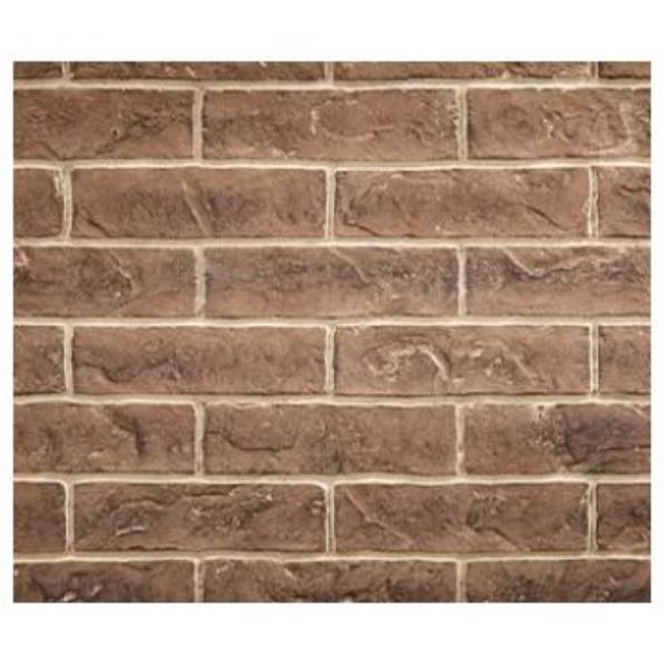BRICK36MTB 36 in. Majestic Brick Traditional Interior Panels - Tavern Brown