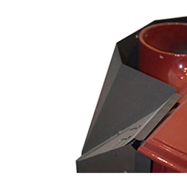 0000172 Monessen Rear Heat Shield for Intrepid II Wood Stove