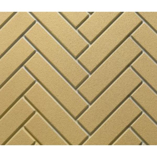 MMHB42-B Majestic Firebrick Yellow Molded Herringbone Brick Panels