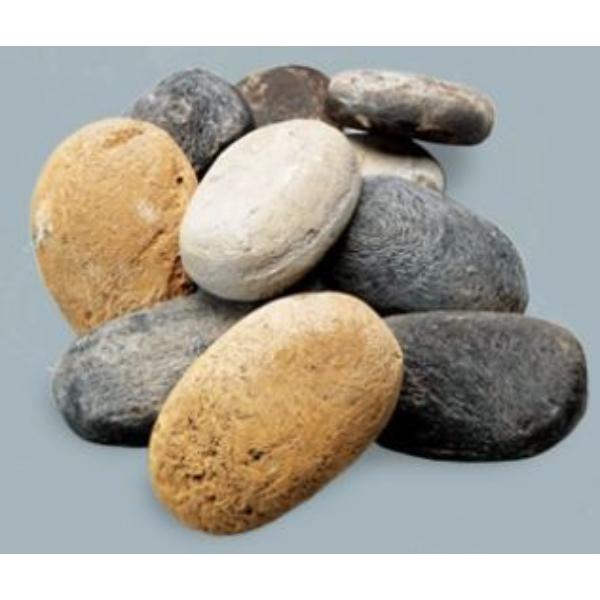 MEDIA-STONES-30 Multi-Colored Fiber Stone Media - Large