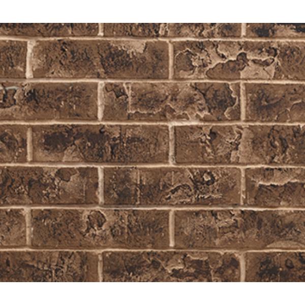 BRICKMQ42TB-B 42 in. Majestic Brick Interior Panels - Tavern Brown