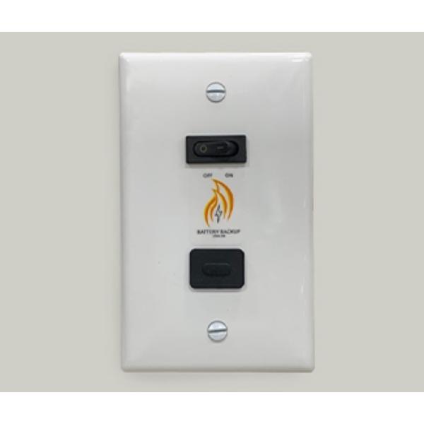 BATTERY-WSK Majestic Battery Backup Wall Switch Kit for Units with IFT Control Systems