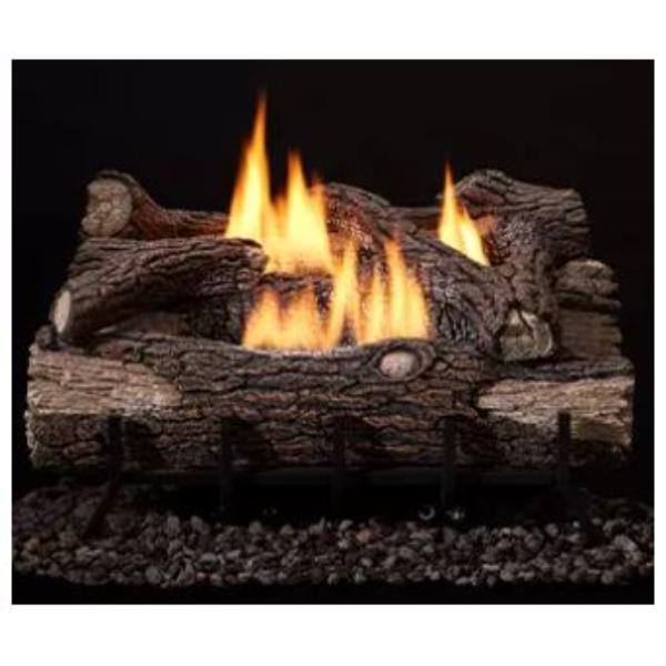 Mountain Oak Log Set - 24 in. - Refractory - Vent Free