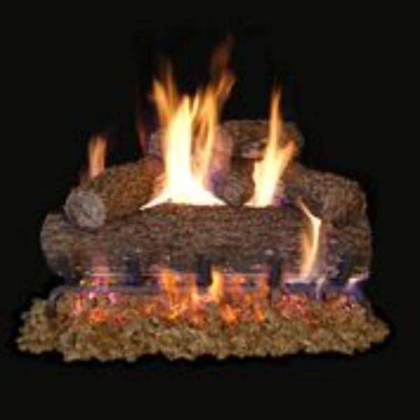 68-CE 18 in. Vented Canyon Oak Log Set & Burner - Match Light - Natural Gas