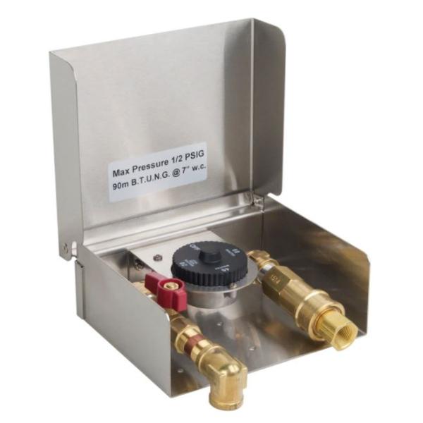 5521-01T Gas Connection Box with 1-Hour Timer & Quick Disconnect