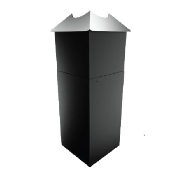 6DT-SRSE 6 in. Diameter Square Radiation Shield Extension